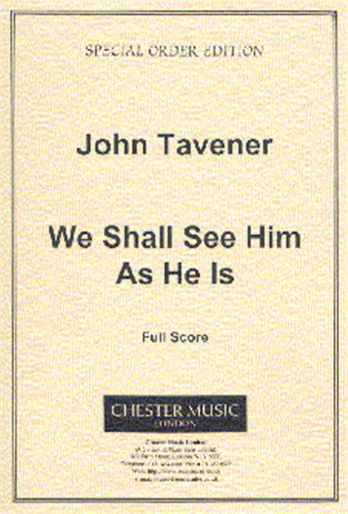 We Shall See Him As He Is
